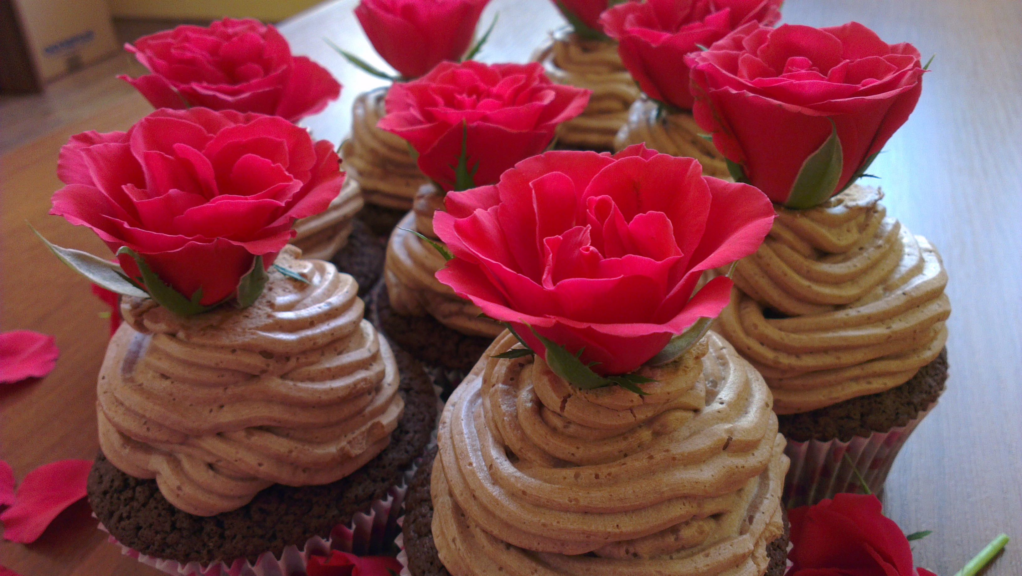 Čokoládové cupcake
